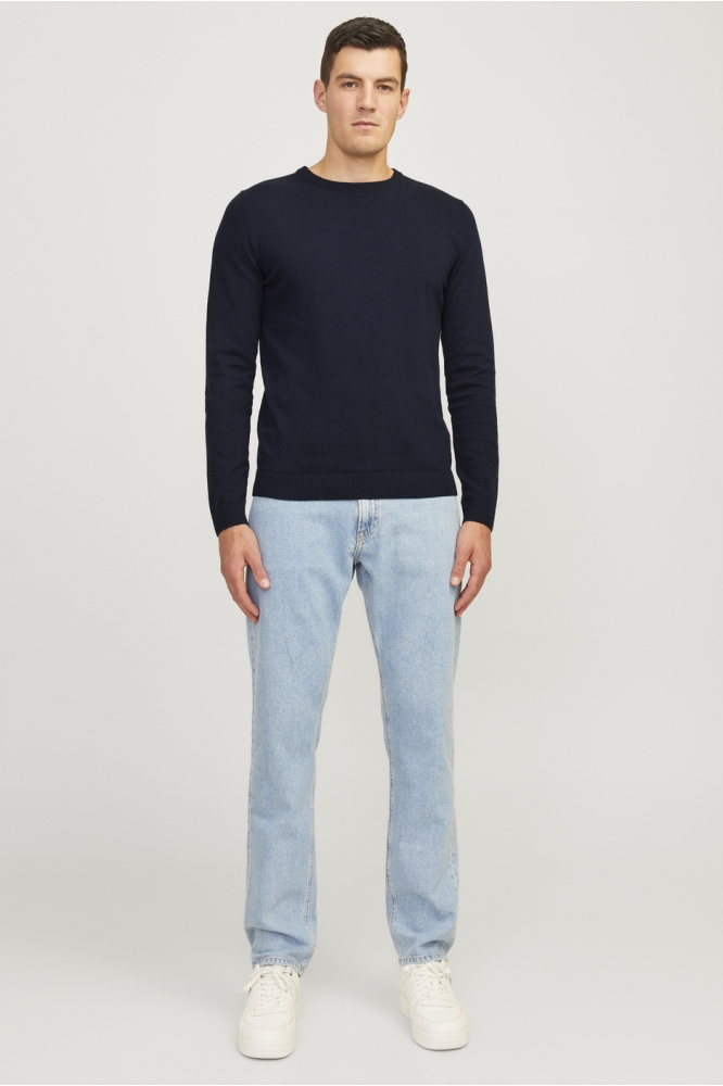 JREBCALLUM KNIT CREW NECK NOOS 12263734 Navy Blazer